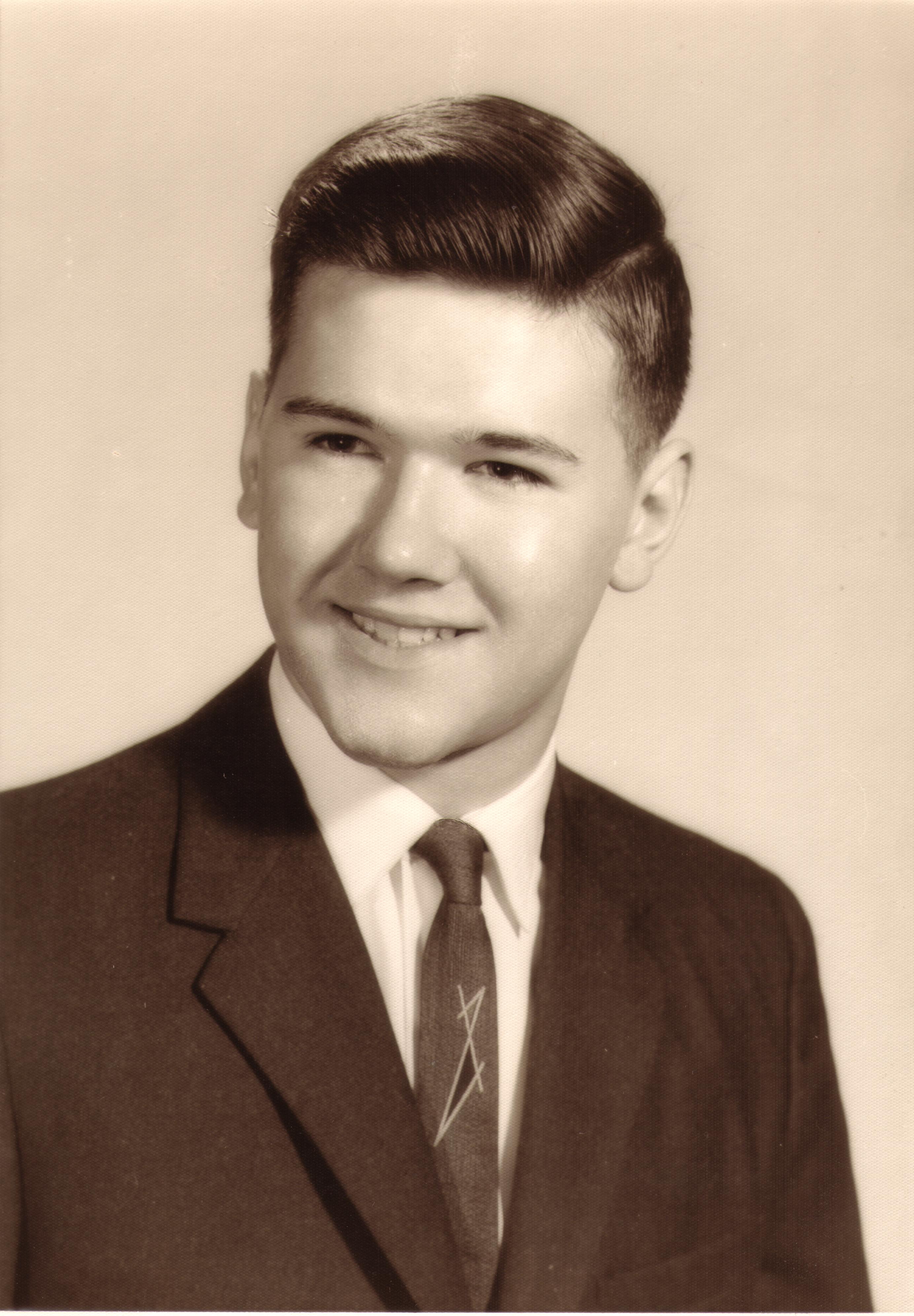 1966 High School Graduation from Gordon Technical High School in Chicago, Illinois.